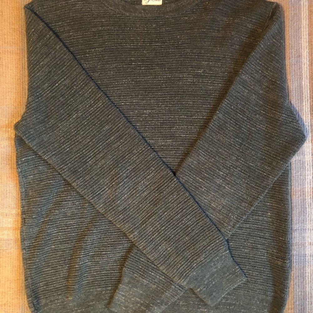 Men's Heather Green Sweater